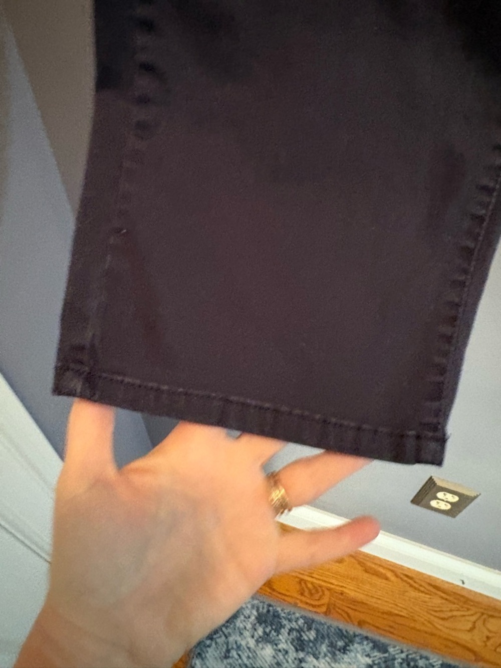 Men's Classic Chino Pants in Charcoal - Picture 6 of 10